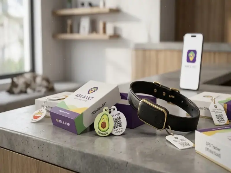 Ask A Vet Review. Smart Pet ID Tags, GPS Trackers and Pet Health Tools.